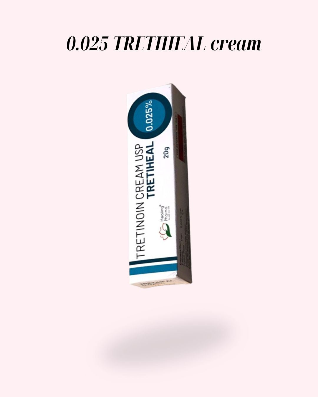 Tretinheal 0.025% Cream – Retinoid for Clearer, Younger-Looking Skin