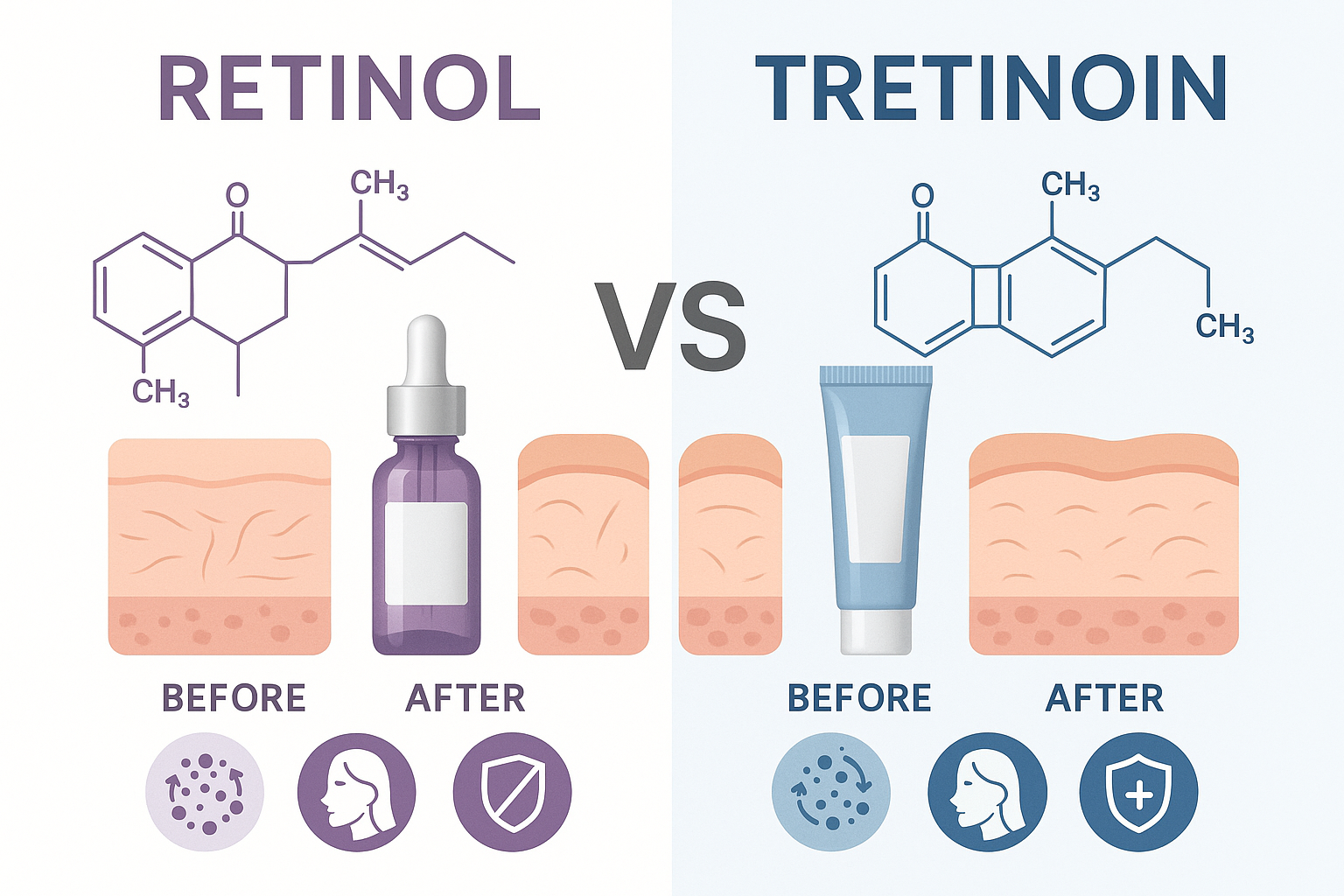 Retinol vs Tretinoin: Key Differences, Benefits, and Which One is Right for You