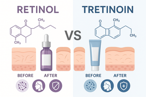 Retinol vs Tretinoin: Key Differences, Benefits, and Which One is Right for You