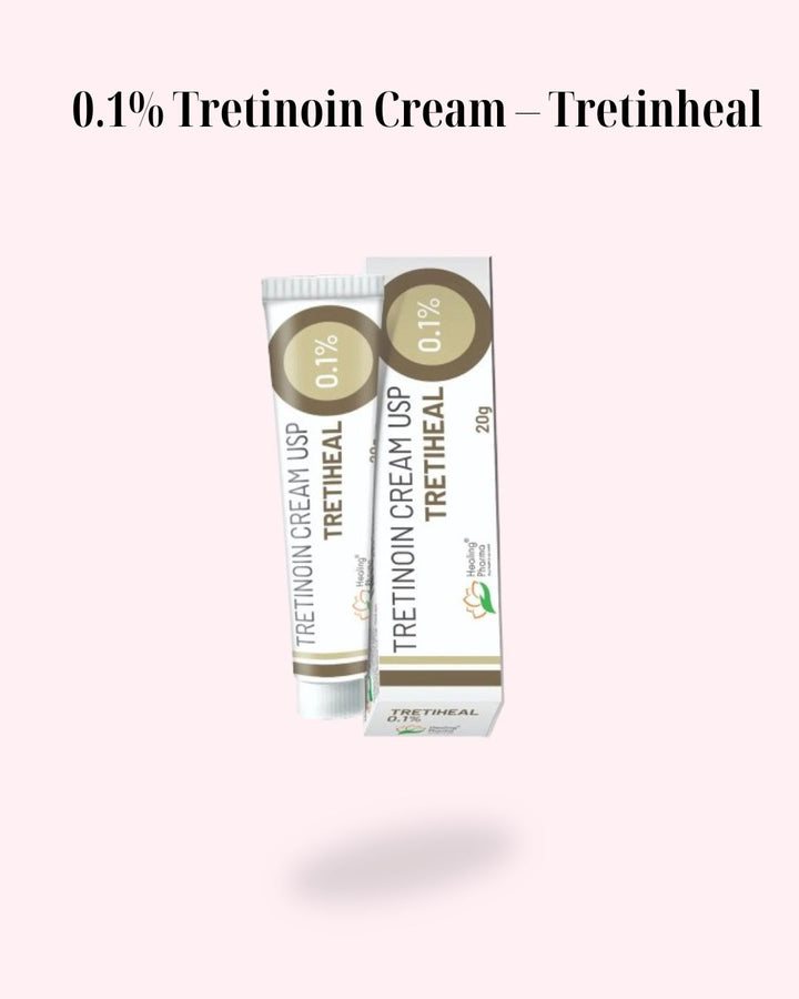 Tretinheal 0.1% Tretinoin Cream – High Strength Retinoid For Aussies