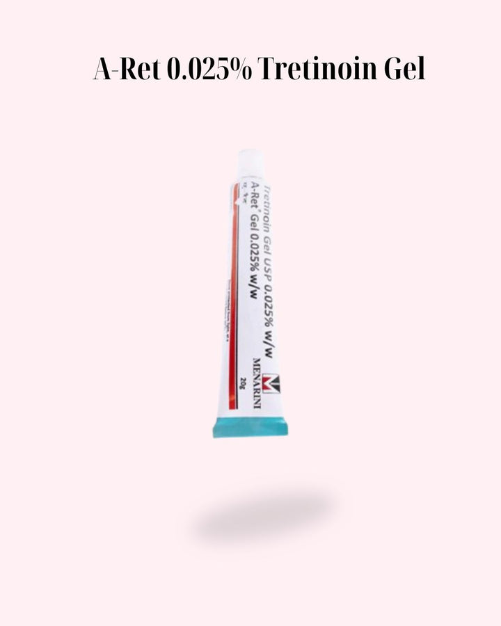 A-Ret 0.025% Tretinoin Gel - Dermatologist-Trusted Skincare for Clear, Radiant Skin