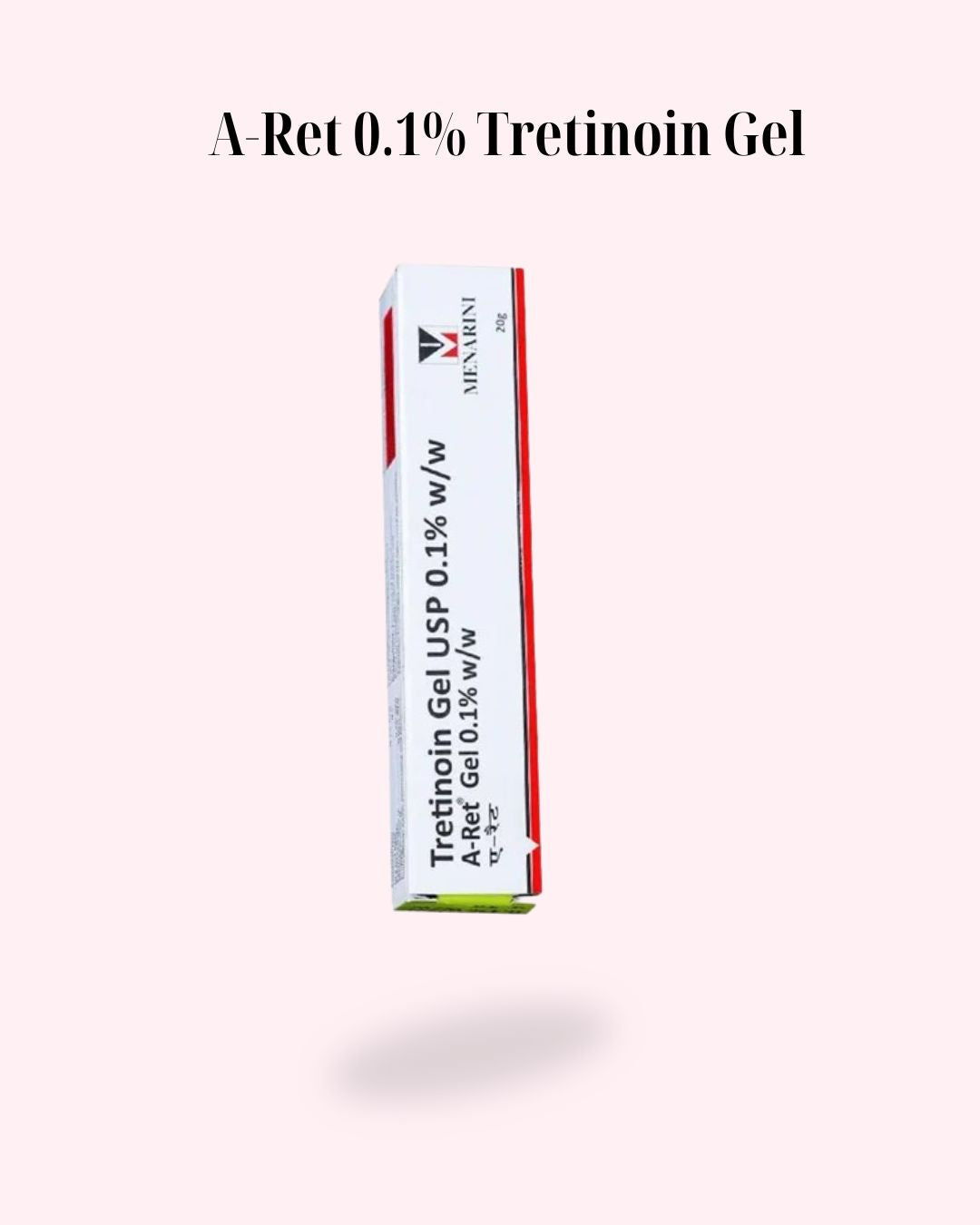 A-Ret 0.1% Tretinoin Gel – Maximum Strength Retinoid for Clear Skin