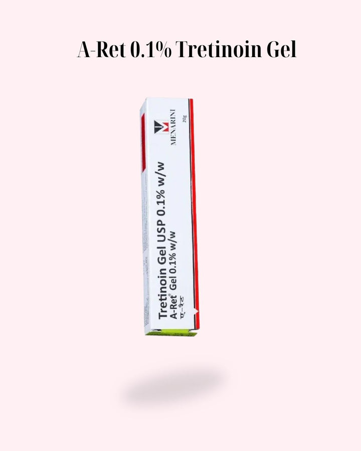 A-Ret 0.1% Tretinoin Gel – Maximum Strength Retinoid for Clear Skin