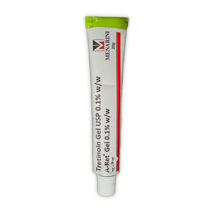 A-Ret 0.1% Tretinoin Gel – Maximum Strength Retinoid for Clear Skin