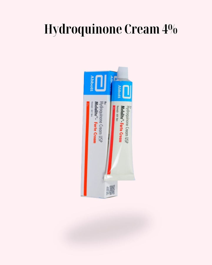 Hydroquinone Cream 4% – Advanced Dark Spot Corrector