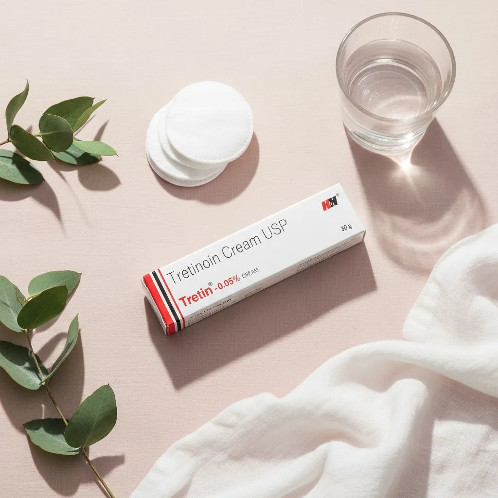 Tretin Tretinoin Cream 0.05% 30g | For Clearer, Smoother Skin