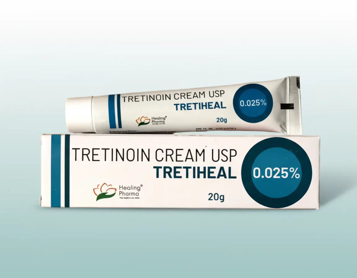 Tretinheal Tretinoin Cream 0.025% in Australia – Treats Acne & Wrinkles